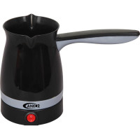 ANKOR Ηλεκτρικό μπρίκι μαύρο-γκρι 400ml 1000W K-800643