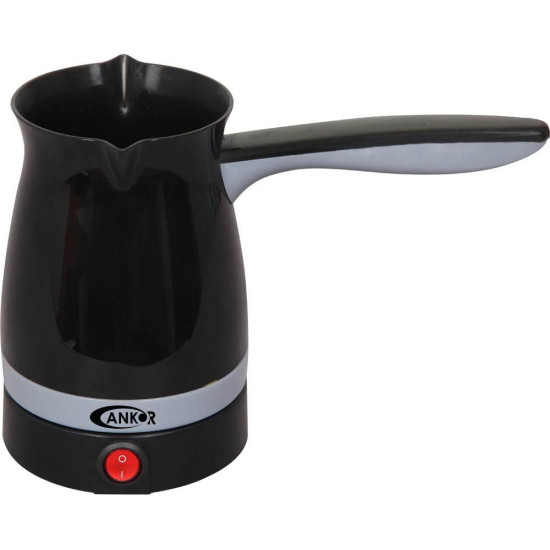 ANKOR Ηλεκτρικό μπρίκι μαύρο-γκρι 400ml 1000W K-800643