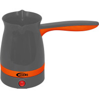 ANKOR Ηλεκτρικό μπρίκι γκρι-πορτοκαλί 400ml 1000W K-800650