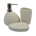 ANKOR Σαπουνοθήκη (dispenser) κεραμική άσπρη 11.3Χ8.8Χ14cm 813063