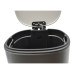 ANKOR Καλάθι μπάνιου 5lt inox τετράγωνο γκρι ματ soft close 827459