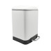 ANKOR Καλάθι μπάνιου 6lt inox άσπρο ματ soft close 829354