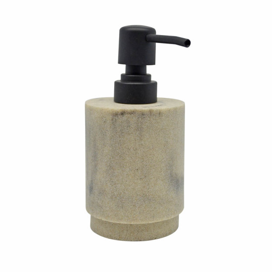 ANKOR Dispenser πολυεστερικό εφέ μπεζ μάρμαρο 8Χ8Χ15.6cm 829583