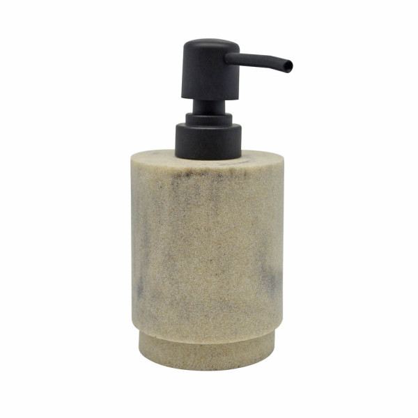 ANKOR Dispenser πολυεστερικό εφέ μπεζ μάρμαρο 8Χ8Χ15.6cm 829583