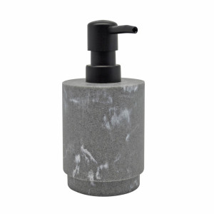 ANKOR Dispenser πολυεστερικό εφέ γκρι μάρμαρο 8Χ8Χ15.6cm 829613