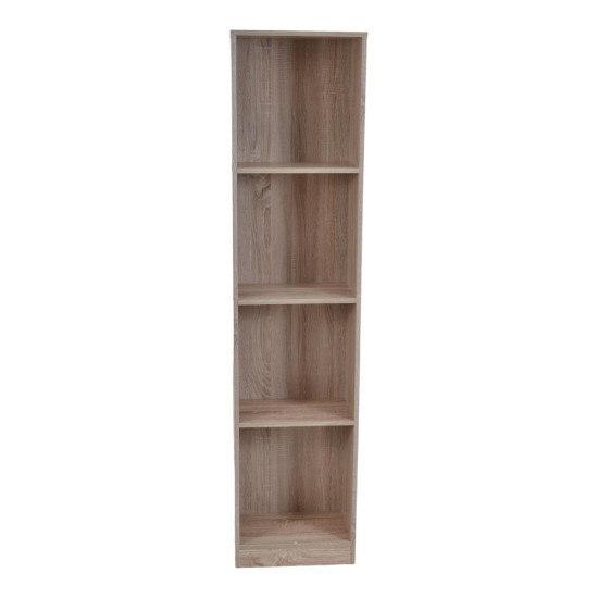 ANKOR Ραφιέρα ξύλινη με 4 ράφια 40Χ24Χ170cm 834310