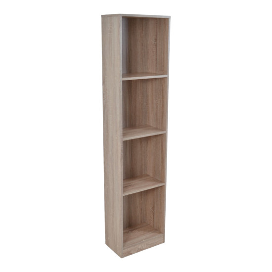 ANKOR Ραφιέρα ξύλινη με 4 ράφια 40Χ24Χ170cm 834310