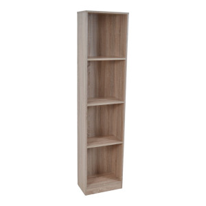 ANKOR Ραφιέρα ξύλινη με 4 ράφια 40Χ24Χ170cm 834310