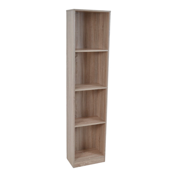 ANKOR Ραφιέρα ξύλινη με 4 ράφια 40Χ24Χ170cm 834310