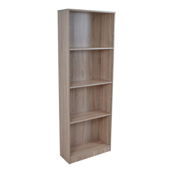 ANKOR Ραφιέρα ξύλινη με 4 ράφια 60Χ24Χ170cm 834303