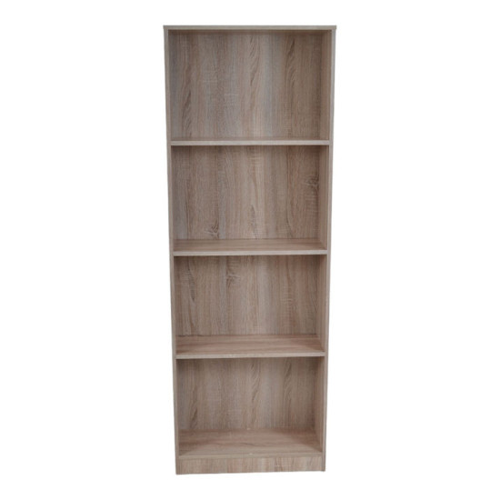 ANKOR Ραφιέρα ξύλινη με 4 ράφια 60Χ24Χ170cm 834303