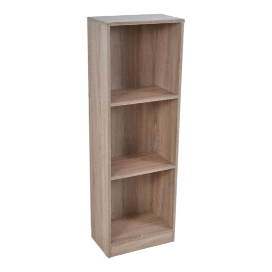 ANKOR Ραφιέρα ξύλινη με 3 ράφια 40Χ24Χ120cm 834327