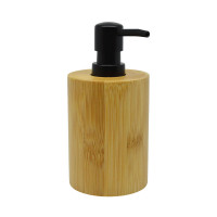 ANKOR Dispenser μπαμπού με μαύρη αντλία 8Χ8Χ16cm 819461