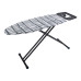 ANKOR Σιδερώστρα XL 45X120cm μαύρη ματ 100% βαμβακερό κάλυμμα  ύψος 71-94cm 847914