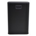 ANKOR Κάδος απορριμάτων SOUL 12L SOFT CLOSE ΙΝΟΧ μαύρο ματ 848225