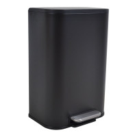ANKOR Κάδος απορριμάτων SOUL 12L SOFT CLOSE ΙΝΟΧ μαύρο ματ 848225