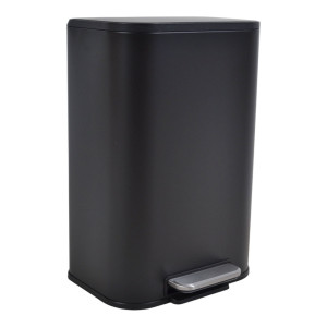 ANKOR Κάδος απορριμάτων SOUL 12L SOFT CLOSE ΙΝΟΧ μαύρο ματ 848225