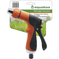 AQUABAX μεταλλικό-ελαστικό πιστόλι ποτίσματος με σκανδάλη (TS2038)