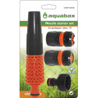 AQUABAX σετ αυλός νερού με ταχυσύνδεσμους 1/2" (TS4002B)
