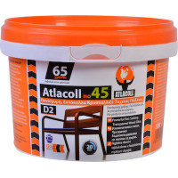 ATLACOLL ξυλόκολλα κρυσταλιζέ  ΝΟ45  500γρ ταχείας πήξεως