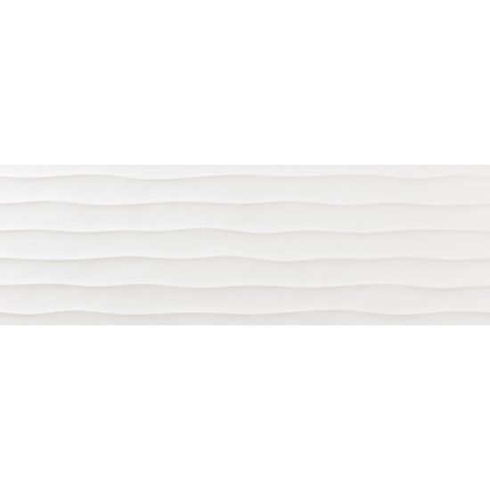 Πλακάκι AQUARELLA White Rlv KARAG 30x90cm