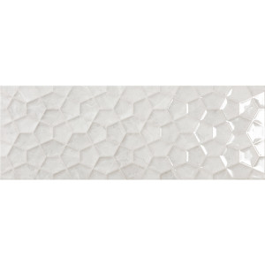 Πλακάκι ARIANA White Rlv KARAG 25x70cm
