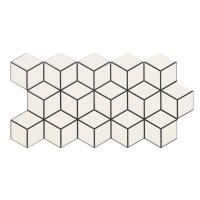 Πλακάκι RHOMBUS Snow KARAG 26,5x51cm