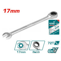 TOTAL Γερμανοπολύγωνο καστάνιας Cr-V 17mm TCSPAR171