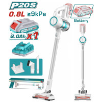 TOTAL Σκουπάκι μπαταρίας Li-ion 20V / 2Ah / 1 μπαταρία TVLI2006