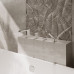 Μπαταρία λουτρού επικαθήμενη ADORE White/Chome FERRO