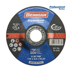 BENMAN Δίσκος κοπής INOX-σιδήρου με κούρμπα 230mmX3.0mm