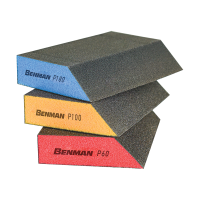 BENMAN Τάκος σφουγγάρι 4 πλευρών N100 λοξό 125X90X25mm 72226