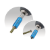 BENMAN Αντάπτορας μύτης μαγνητικός QUICK LOCK
