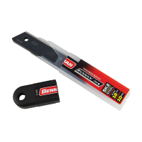 BENMAN Λάμες μαύρες για κόφτες μοκέτας 18mm σετ 10 τεμαχίων