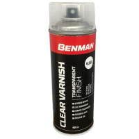SPRAY BENMAN διάφανο βερνίκι γυαλιστερό 400ml CLEAR VARNISH GLOSS 28530