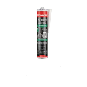 BENMAN Αρμόκολλα πολυουρεθάνης PU 40FC μαύρη 300ml 73082