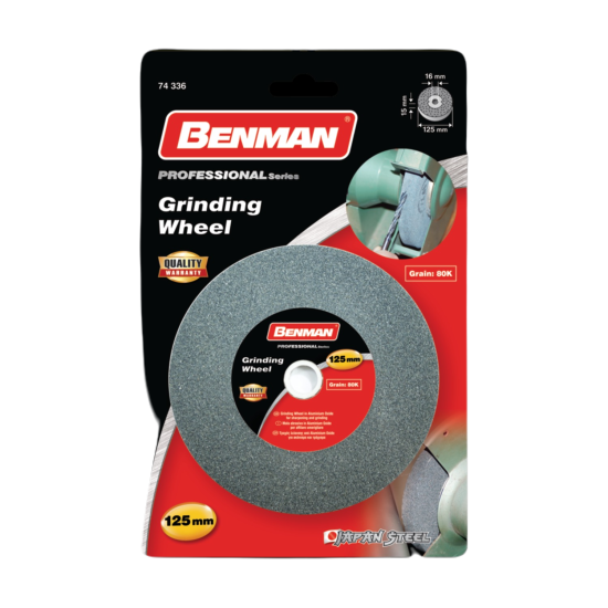 BENMAN Τροχός λείανσης M για δίδυμο τροχό 125X15X16mm 74336