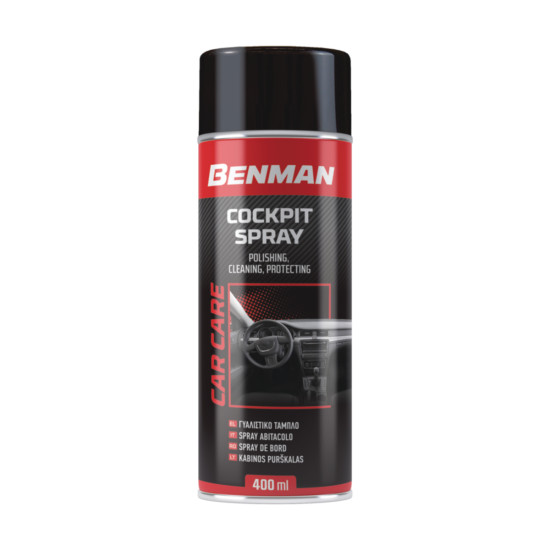 SPRAY BENMAN Γυαλιστικό ταμπλό 400ml COCKPIT SPRAY