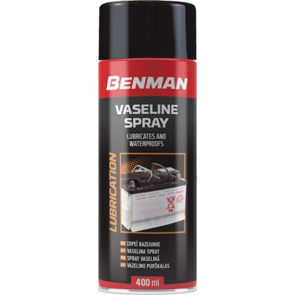 SPRAY BENMAN Λιπαντικό σπρεϊ  βαζελίνης 400ml VASELINE SPRAY 28569