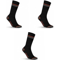 BLACK&DECKER Κάλτσες εργασίας μαύρες 3 ζεύγη BX/CS/1/DECK12
