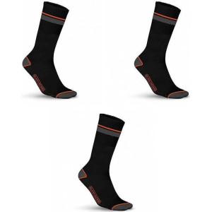 BLACK&DECKER Κάλτσες εργασίας μαύρες 3 ζεύγη BX/CS/1/DECK12