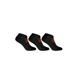 BLACK&DECKER Κάλτσες εργασίας ανδρικές κοντές μαύρες 3 ζεύγη BX/1/SLCX3