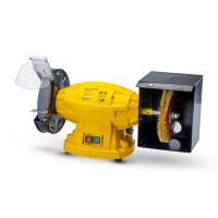 BORMANN Δίδυμος τροχός Φ150mm 350W με βούρτσα BDT1515