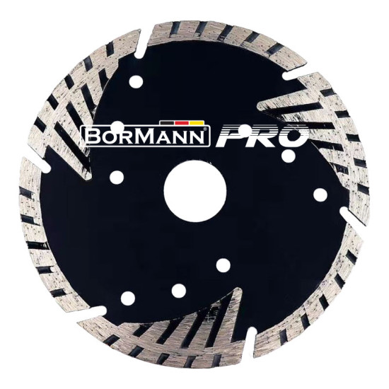 BORMANN Διαμαντόδισκος TRIANGLE TURBO Φ115Χ2.0Χ22.2mm 8mm BHT2070
