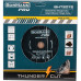 BORMANN Διαμαντόδισκος TRIANGLE TURBO Φ230Χ2.6Χ22.2mm 8mm BHT2072
