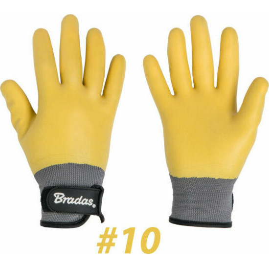 BRADAS Γάντια latex desert no10 RWD10