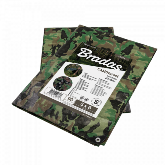 BRADAS Μουσαμάς 90gr 2X3m παραλλαγής 20030