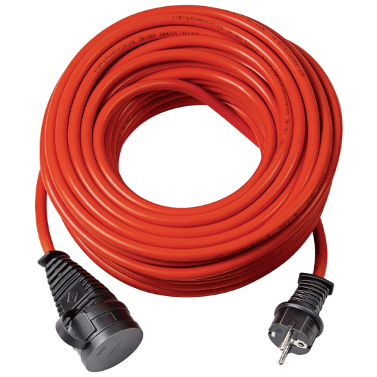 BRENNENSTUHL Προέκταση καλωδίου σούκο κόκκινη IP44 10m 3X1.5mm BCR2025