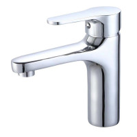 CRESMAN Μπαταρία αναμεικτική νιπτήρος χρωμέ black series melia 11046