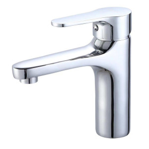 CRESMAN Μπαταρία αναμεικτική νιπτήρος χρωμέ black series melia 11046